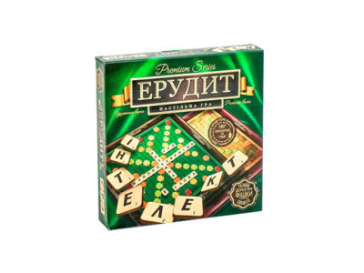 Настільна гра Danko Toys Ерудит Premium series 2в1 для дітей G-ER-U-01