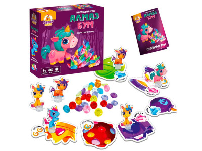 Гра настільна Vladi Toys Алмаз бум одноріжки VT8055-31