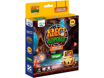Настільна гра Vladi toys "Квест у коробці Відеогра" розважальна VT5902-03 Настільна гра Vladi toys "Квест у коробці Відеогра" розважальна VT5902-03