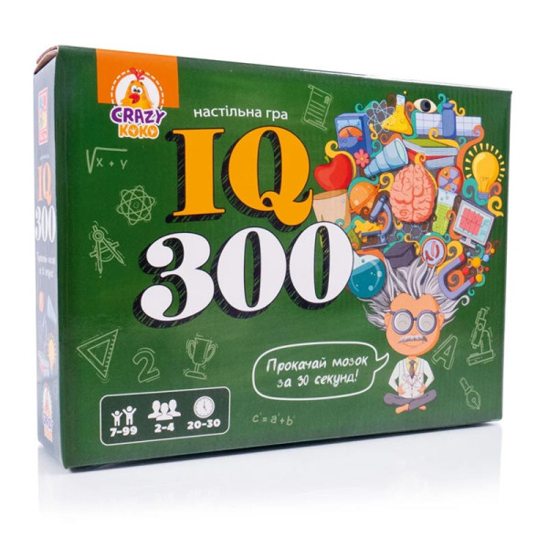 Настільна гра Vladi Toys IQ300 розважальна VT8055-46 Настільна гра Vladi Toys IQ300 розважальна VT8055-46
