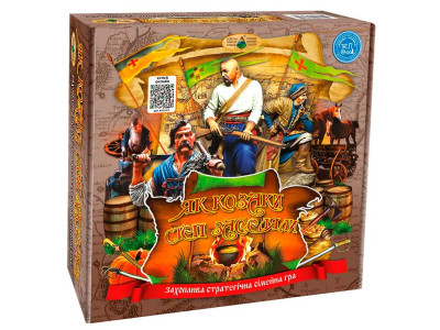 Гра настільна "Як козаки степ заселяли" Ен.2302