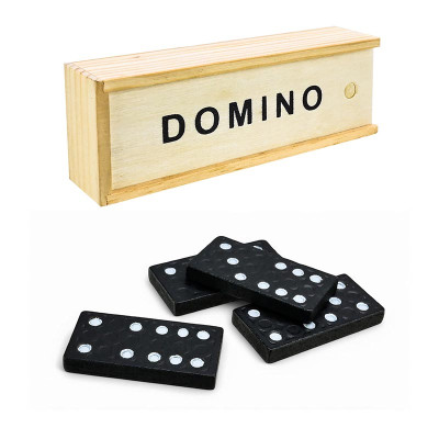 Доміно класичне чорного кольору 4007