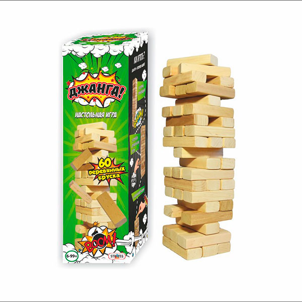 Настільна гра "Джанга" 60 брусків (рос) 25