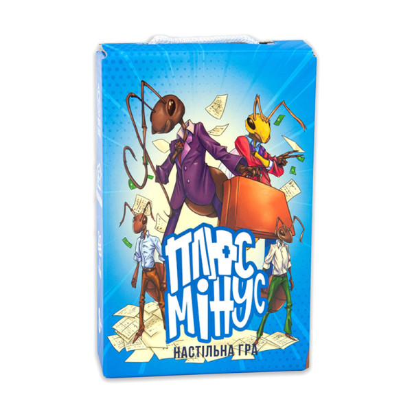 Настільна гра Strateg Плюс Мінус розважальна українською мовою (30292) 30292