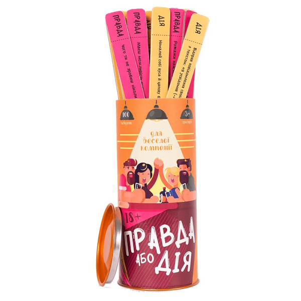 Настільна гра Fun Games Shop Правда або Дія: Для веселої компанії FGS21