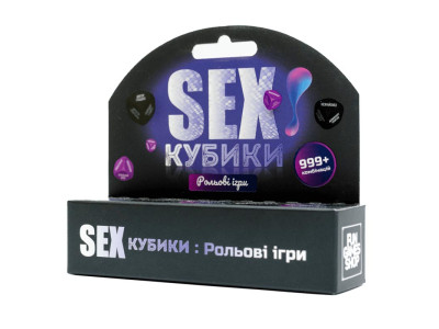 Настільна гра Fun Games Shop SEXКубики: Рольові ігри FGS52