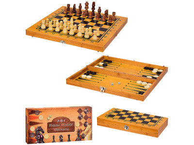 Шахи 3в1 у коробці 35х5х155 см 162 Шахи 3в1 у коробці 35х5х155 см 162