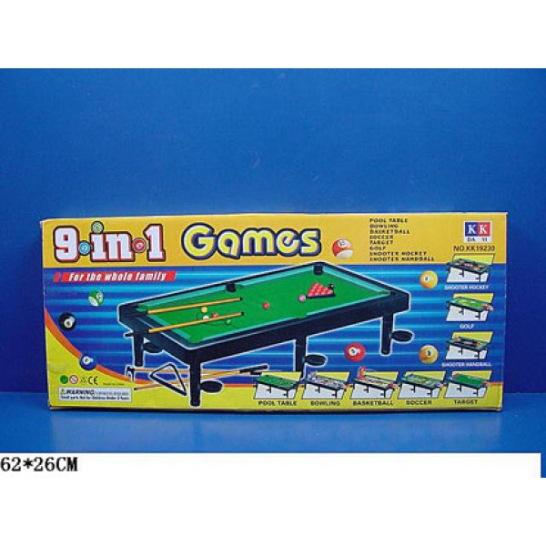 Більярд 9 в1 KK19230 KK19230