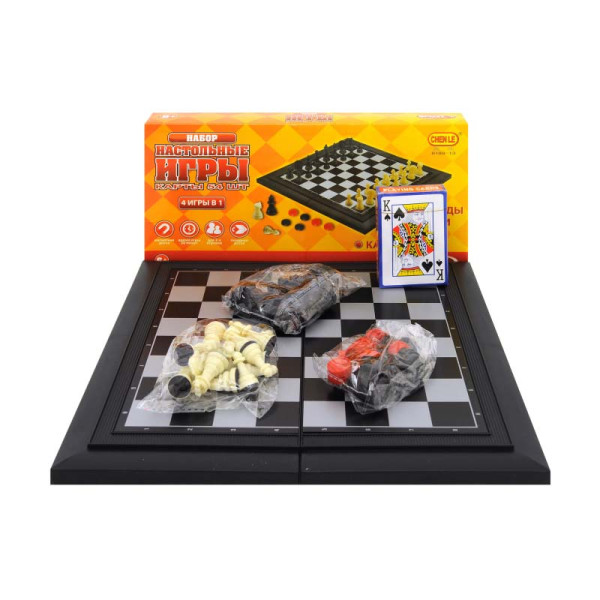 Шахи магнітні 4в1 в коробці 8188-13 р. 29*288*17 см 818813 Шахи магнітні 4в1 в коробці 8188-13 р. 29*288*17 см 818813