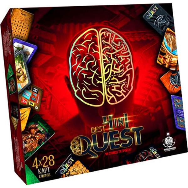 Настільна гра BEST QUEST 4in1 BQ-02-01U