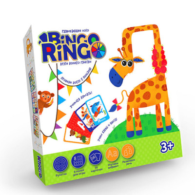 Настільна гра "Bingo Ringo" рос. GBR-01-01