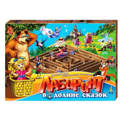 Гра Лабіринт У долині казок DankoToys 0049 Гра Лабіринт У долині казок DankoToys 0049