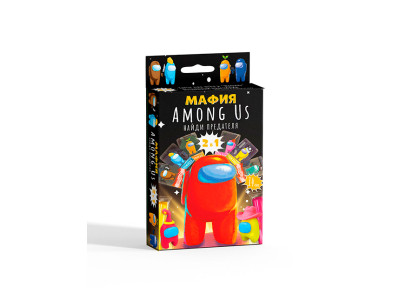 Карткова гра "Мафия. AMONG US" на рос.мові 714-S15