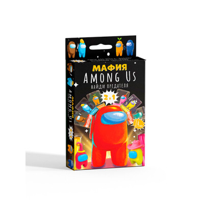 Карткова гра "Мафия. AMONG US" на рос.мові 714-S15
