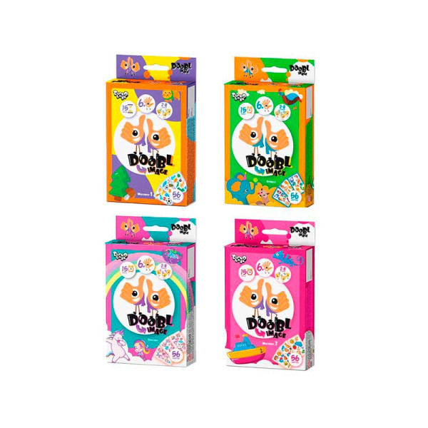 Настільна гра Danko Toys "Doobl Image" розважальна DBI-02-01U02U03U04U
