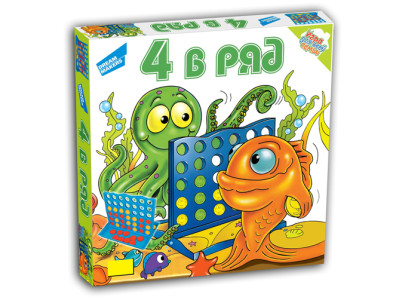 Гра дитяча настільна "4 в Ряд"" 707-16 Гра дитяча настільна "4 в Ряд"" 707-16