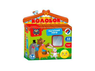 Магнітний театр Vladi Toys "Колобок" Академія розвитку VT3206-30