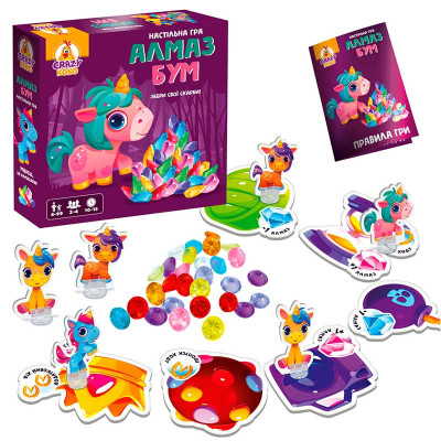 Гра настільна Vladi Toys Алмаз бум одноріжки VT8055-31