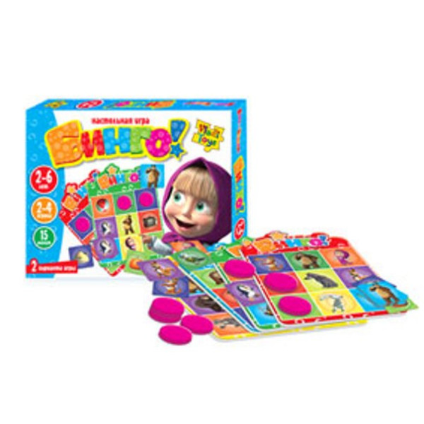 Бінго "Маша і ведмідь" VT2106-01 Бінго "Маша і ведмідь" VT2106-01