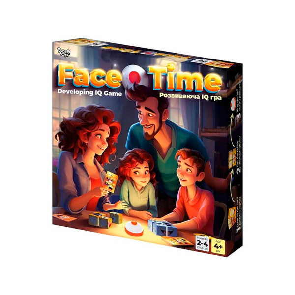 Настільна гра Danko Toys "Face Time" розвиваюча FT-01-01 Настільна гра Danko Toys "Face Time" розвиваюча FT-01-01