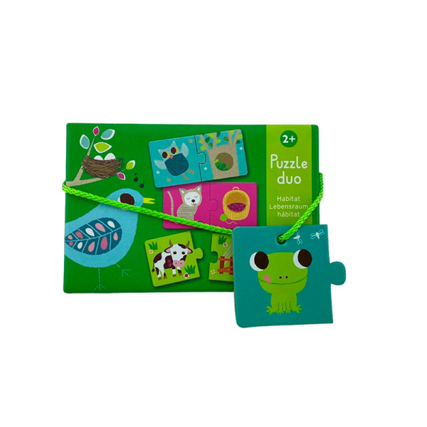 Гра настільна дитяча картонна арт.DJ08164 DJECO Гра Хто де живе? DJ08164