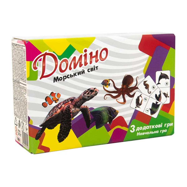 Доміно 30767 (укр) "Морський світ" в кор-ці 175-118-56 см 30767