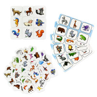 Настільна гра Strateg Лото.Тварини українською мовою 30579