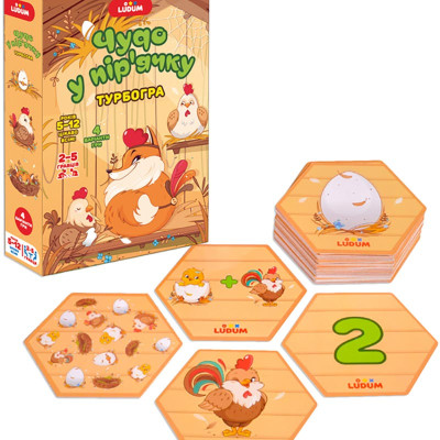 Настільна гра "Диво в пір'ї" LG2045-57 Настільна гра "Диво в пір'ї" LG2045-57