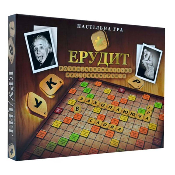 Гра настільна Danko Toys "Ерудит-новий" дитяча DTG4-UA