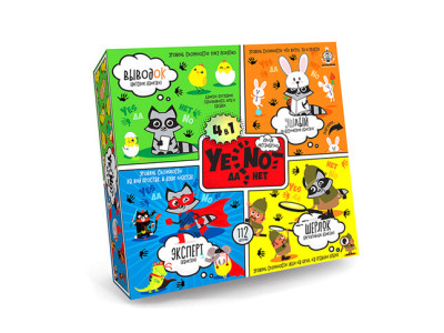 Карткова гра Danko Toys "YENOT ТакНі" 4в1 рос. YEN-02-01