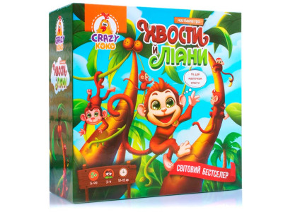 Настільна гра Vladi Toys Хвостий та ліани розважальна VT8055-39