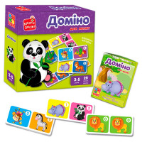 Настільна гра Vladi toys Доміно. "Зоопарк" VT2100-07