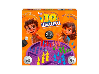 Настільна гра Danko Toys "IQ Шашки" розвиваюча IQCh-01 Настільна гра Danko Toys "IQ Шашки" розвиваюча IQCh-01