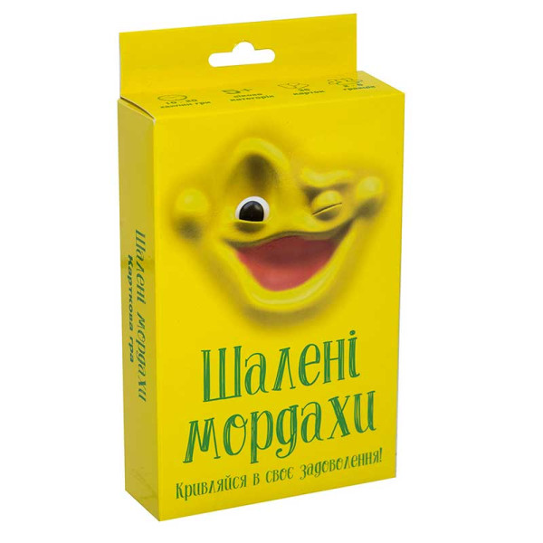 Настільна гра 30857 (укр) "Шалені мордахи" в кор-ці 15-84-3 см 30857