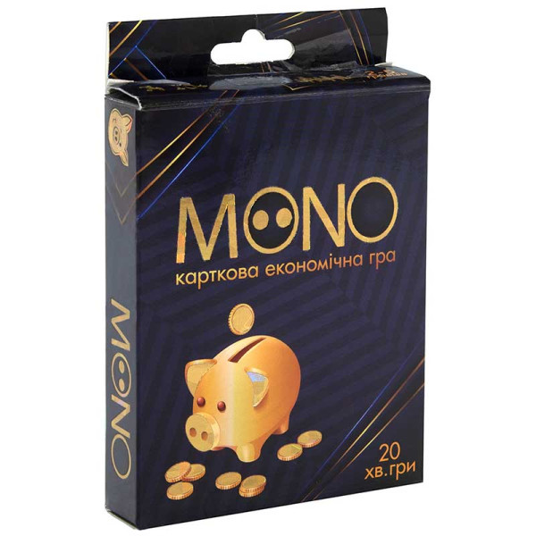 Карткова гра 30569 (укр) "Mono" в кор-ці 135-9-22 см 30569 Карткова гра 30569 (укр) "Mono" в кор-ці 135-9-22 см 30569