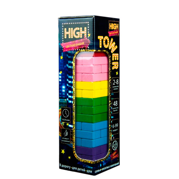 Розважальна гра (рос) "High Tower" в кор-ці 28-82-82 см 30960