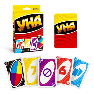 Настільна гра Strateg УНА classic карткова 30447