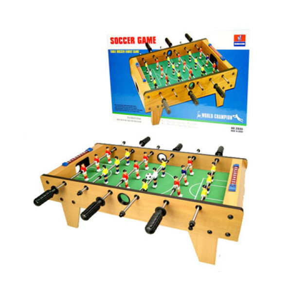 Футбол дерев'яний 2035 (4шт) у коробці 70*36*9см 2035