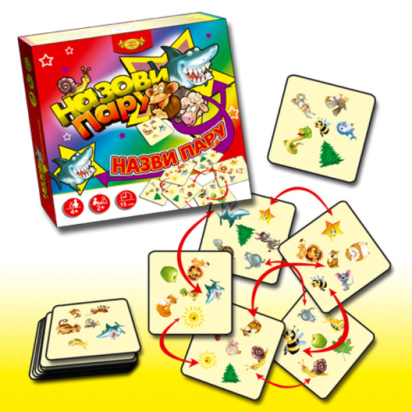 Настільна гра "Назви пару" МКМ0332