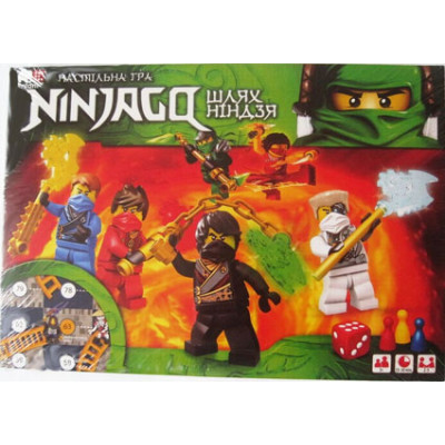 Гра настільна Бродилка "Ninjago" Настільна гра "Ninjago" ФР-00005485