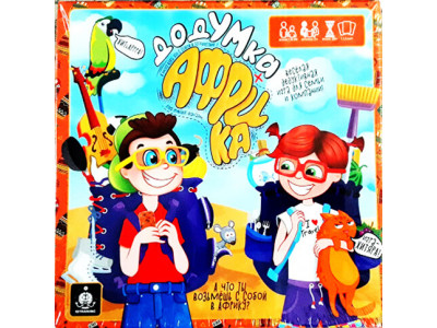 Карткова розважальна гра Danko Toys ""ДодУМка АФРИКА" на укр. мові GDV-Afr-01U