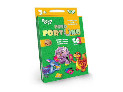 Розвиваюча настільна гра для найменших "Dino Fortuno" на рос.мові UF-05-01