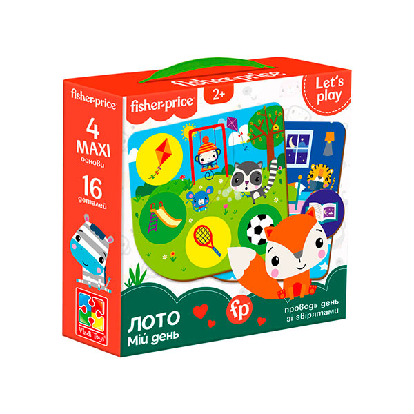 Настільна гра Vladi Toys "Лото. Мій день" від 2 років VT2910-02