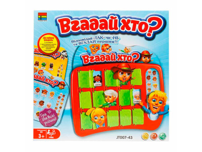 Настільна гра "Вгадай хто" JT007-43
