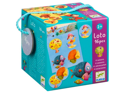DJECO Гра дитяче лото 4 сезони DJ08123 DJ08123 DJECO Гра дитяче лото 4 сезони DJ08123 DJ08123