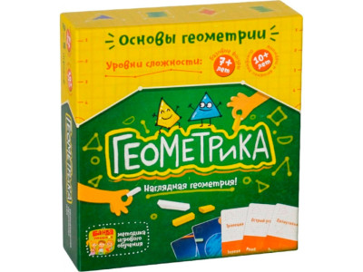 Банда розумників.Настільна гра Геометрика 7+ УКР004