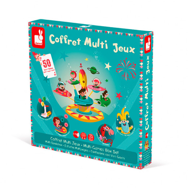 Настільна гра Janod 5 в 1 J02742 J02742