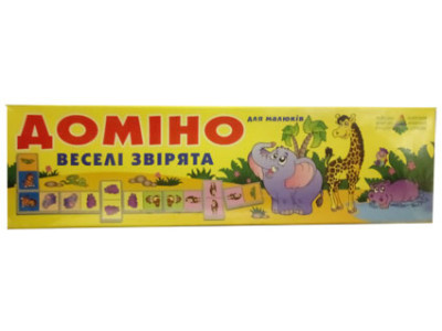 Доміно "Звірята" Эн.7017 Доміно "Звірята" Эн.7017