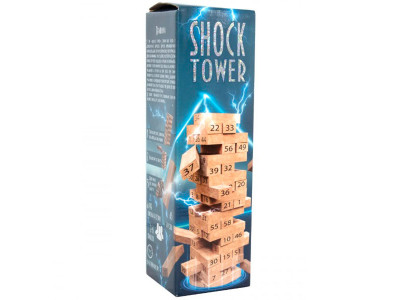 Розважальна гра (укр) "Shock Tower" в кор-ці 28-82-82 см 30858 Розважальна гра (укр) "Shock Tower" в кор-ці 28-82-82 см 30858