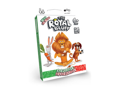 Карткова гра Danko Toys "The ROYAL BLUFF" їстівне неїстівне" на рос.мові RBL-02-01